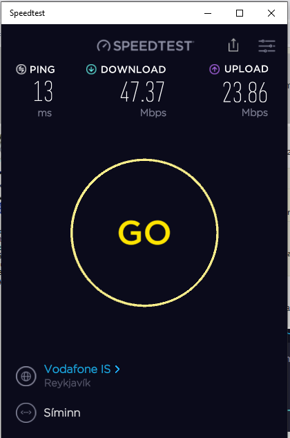 latency - VDSL - Hvammstangi - 15-01-2022.png